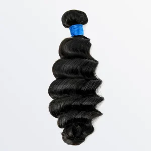 SH 14-30 Inch Ocean Wave Brazilian Virgin Hair Bundles #1B