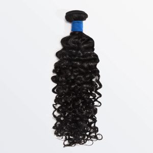 SH 10-30 Inch Deep Wave Brazilian Virgin Hair Bundles #1B