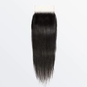 SH 10-20 Inch 5"x5" Transparent Lace Closure Straight #1B