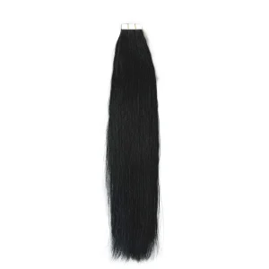 SH Straight 50G Tape In Extensions #1 Jet Black